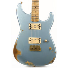 Charvel Custom Shop San Dimas Nitro Aged Ice Blue Metallic NOS 2019