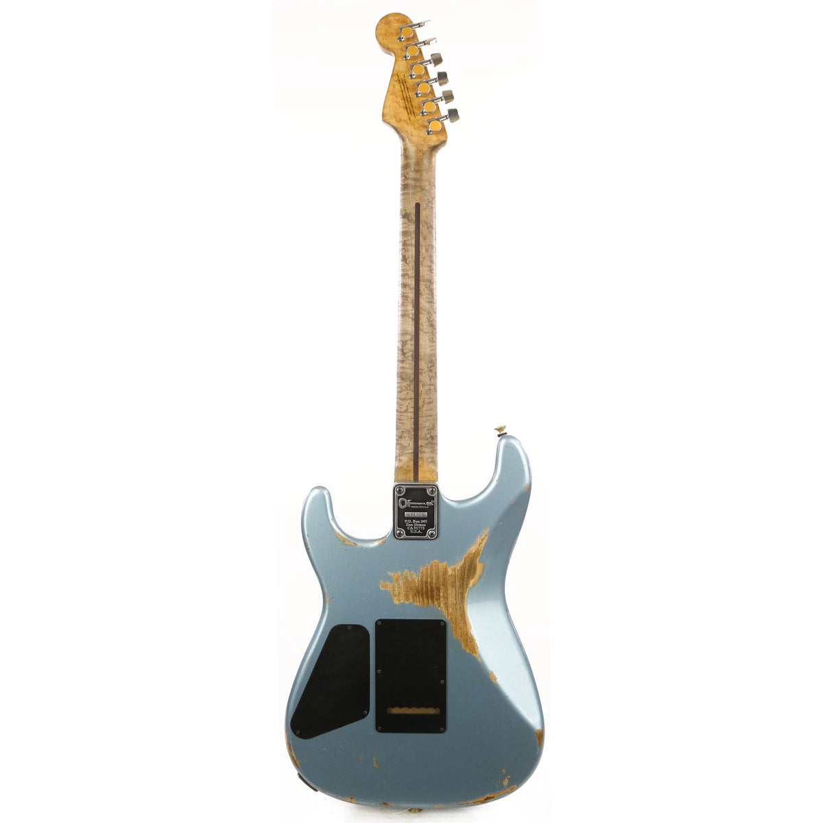 Charvel Custom Shop San Dimas Nitro Aged Ice Blue Metallic NOS 2019 — 2