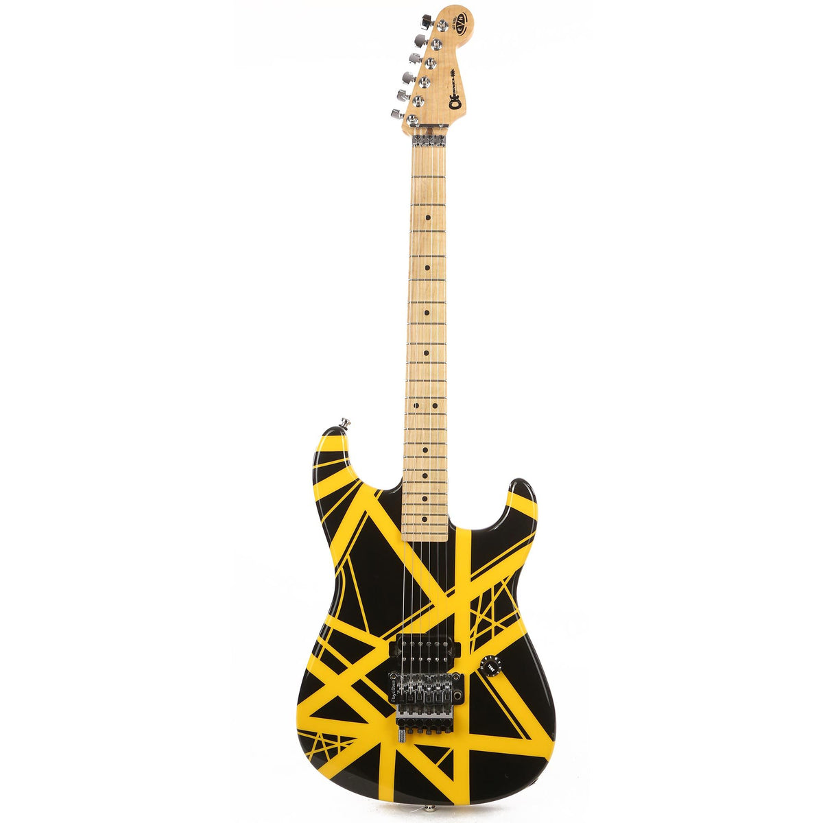 Charvel EVH Art Series Black and Yellow Stripes 2004 — 2