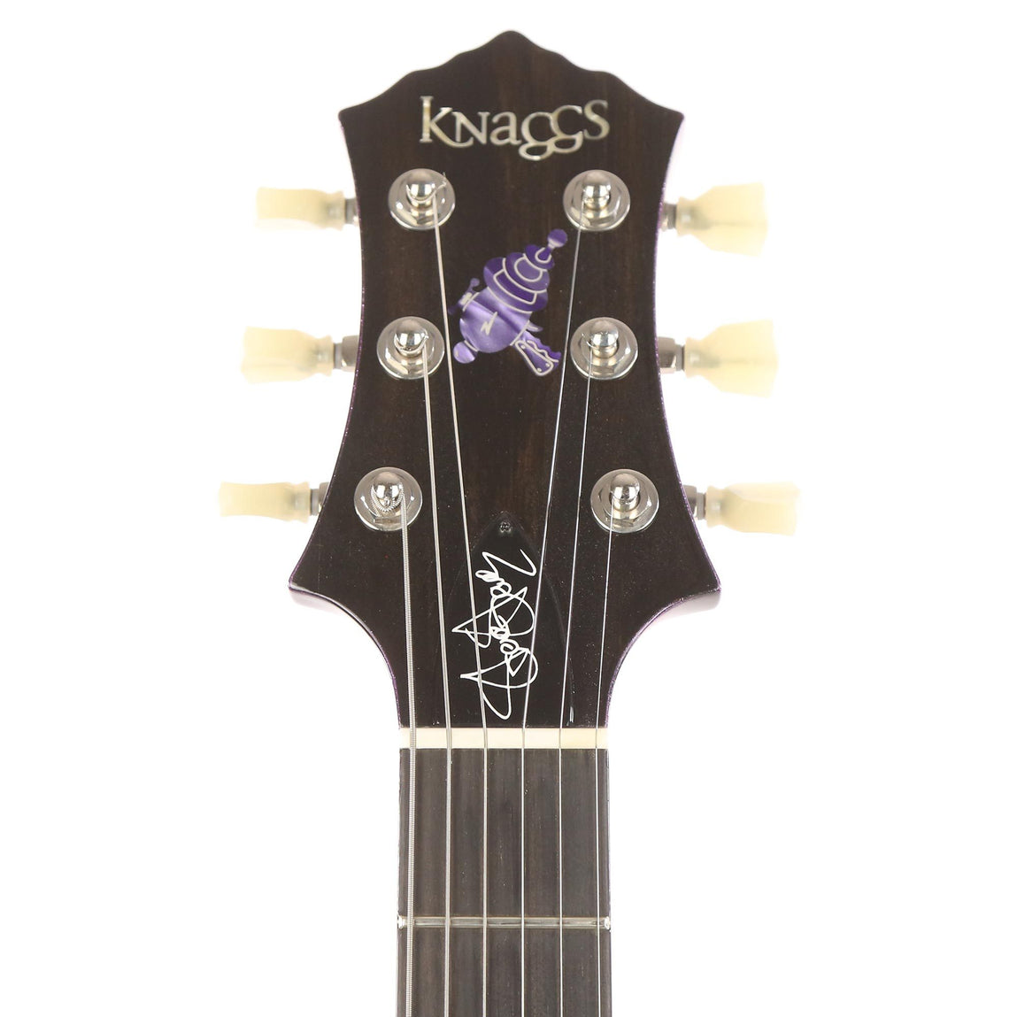 Knaggs SSC-T2 Purple Leopard 2019 | The Music Zoo