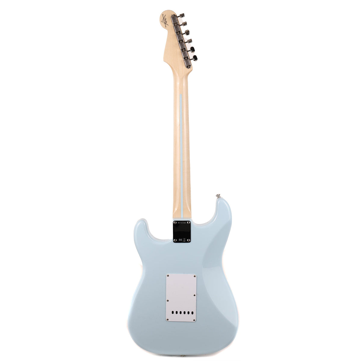 Fender Custom Shop 1957 Stratocaster NOS Sonic Blue with Matching Skunk Stripe — 3