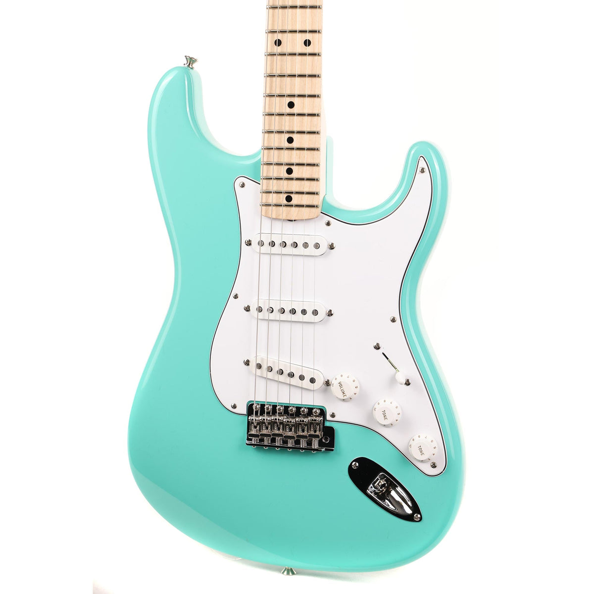 Fender Custom Shop 1957 Stratocaster NOS Seafoam Green with Matching Skunk Stripe — 7