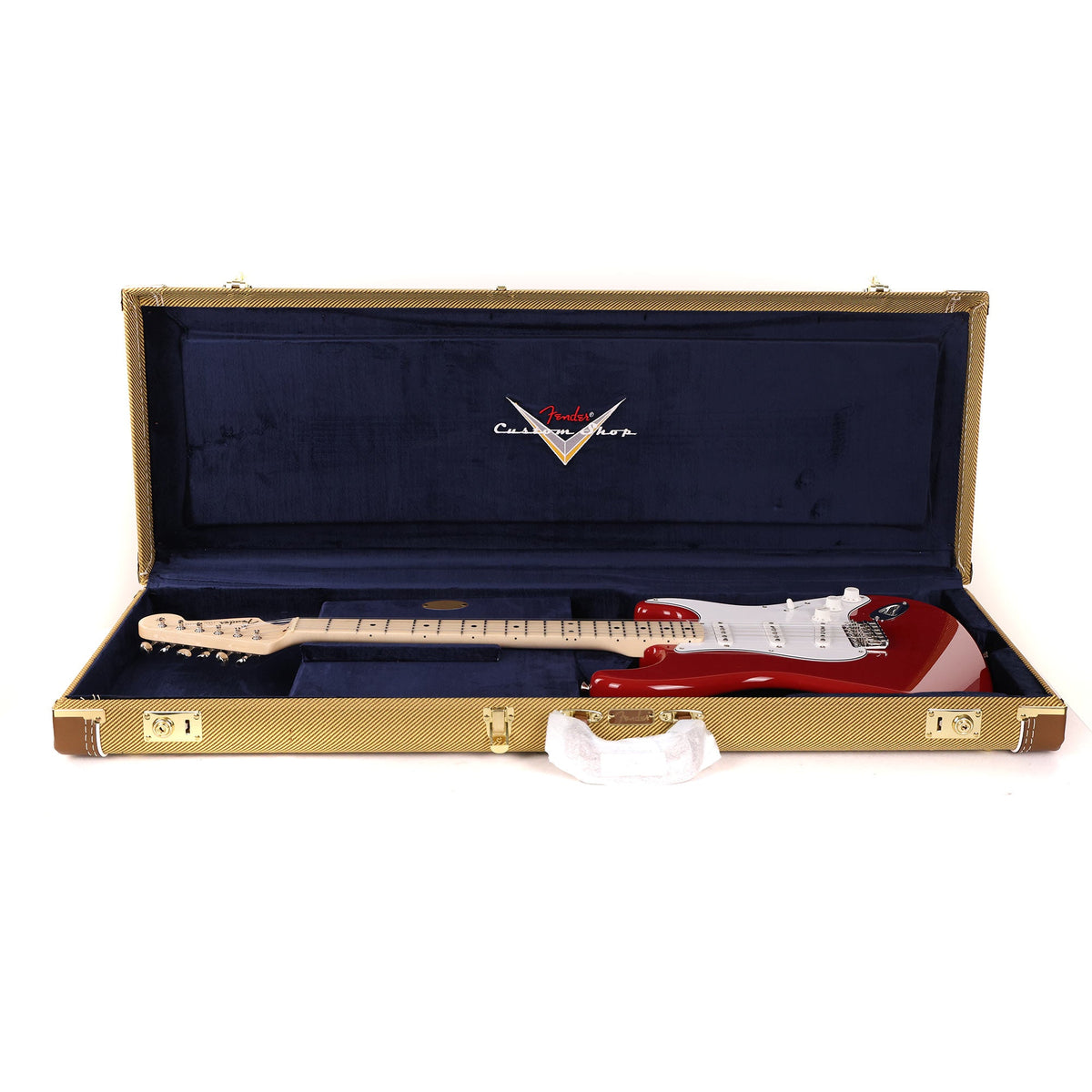 Fender Custom Shop 1957 Stratocaster NOS Dakota Red with Matching Skunk Stripe — 9