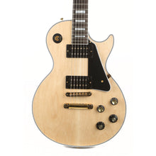 Gibson Custom Shop Les Paul Custom Natural Top Ebony Body Made 2 Measure