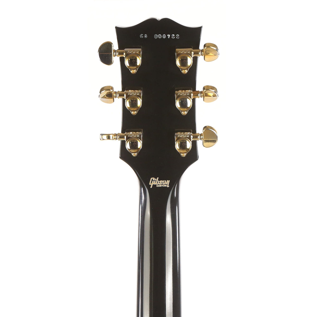 Gibson Custom Shop Les Paul Custom Natural Top Ebony Body Made 2 Measure — 5