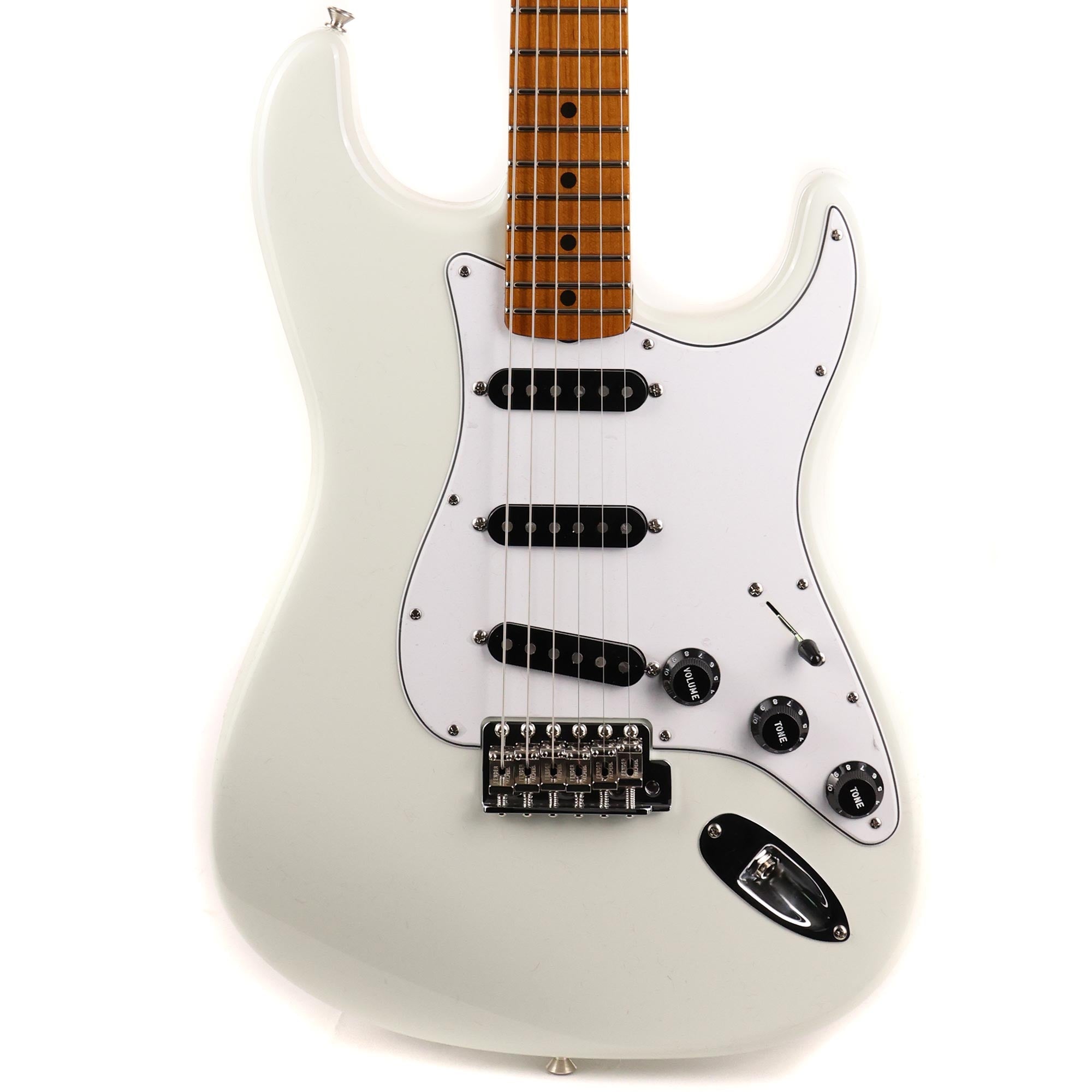 udsagnsord coping snemand Fender Custom Shop Roasted Alder '69 Stratocaster NOS Olympic White | The  Music Zoo