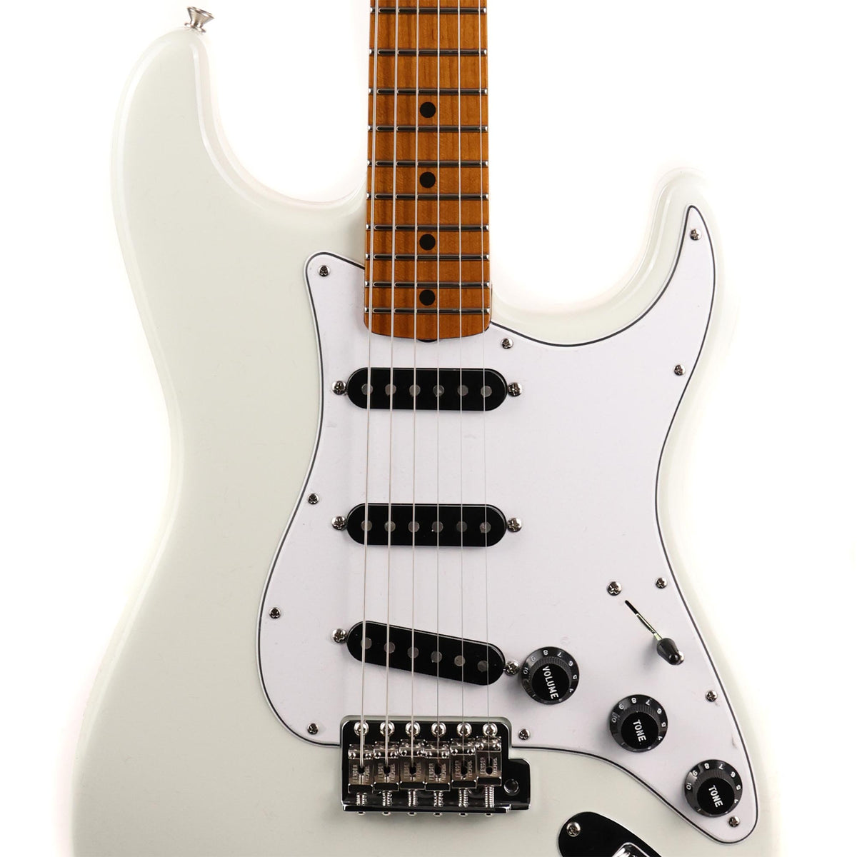Fender Custom Shop Roasted Alder '69 Stratocaster NOS Olympic White — 6