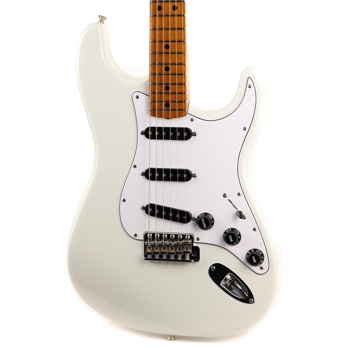 Fender Custom Shop Roasted Alder '69 Stratocaster NOS Olympic White — 7