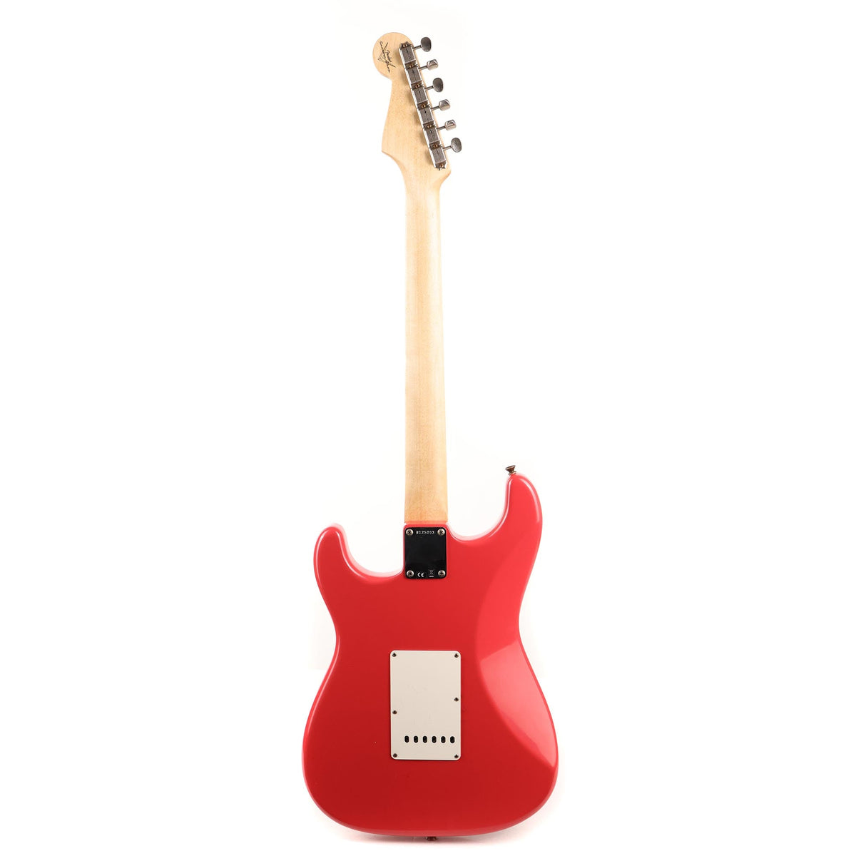 Fender Custom Shop NoNeck 1960 Stratocaster Music Zoo Exclusive Fiesta Red Journeyman Relic — 3