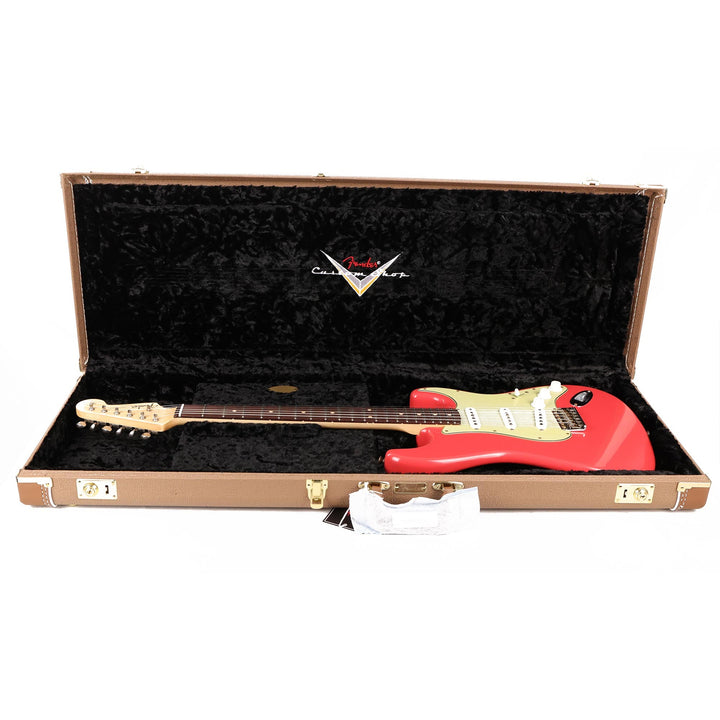 Fender Custom Shop NoNeck 1960 Stratocaster Music Zoo Exclusive Fiesta Red Journeyman Relic