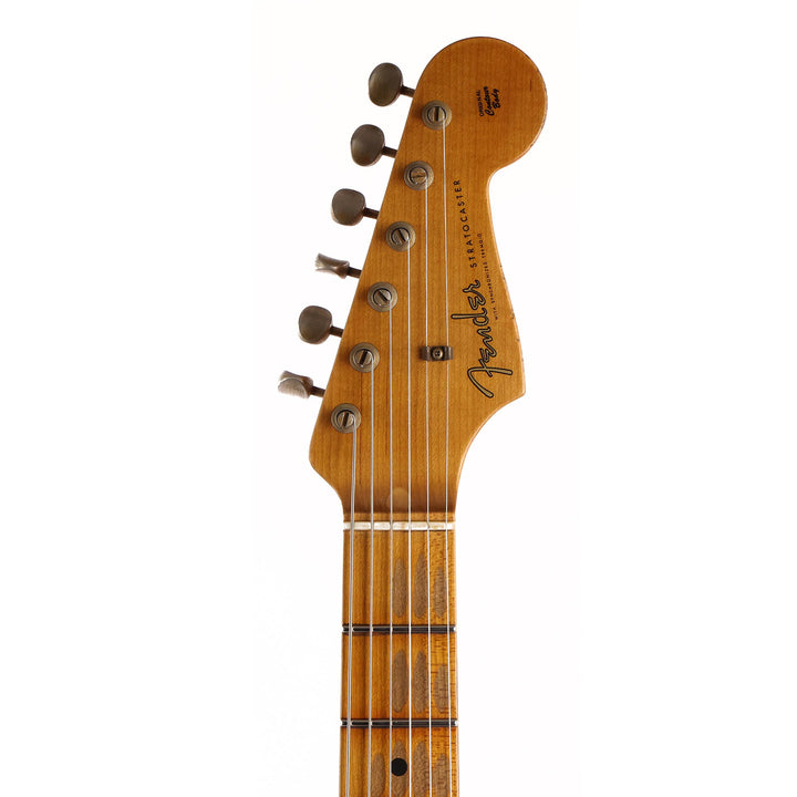 Fender Custom Shop '50s Roasted NoNeck Stratocaster Heavy Relic Olympic White 2022