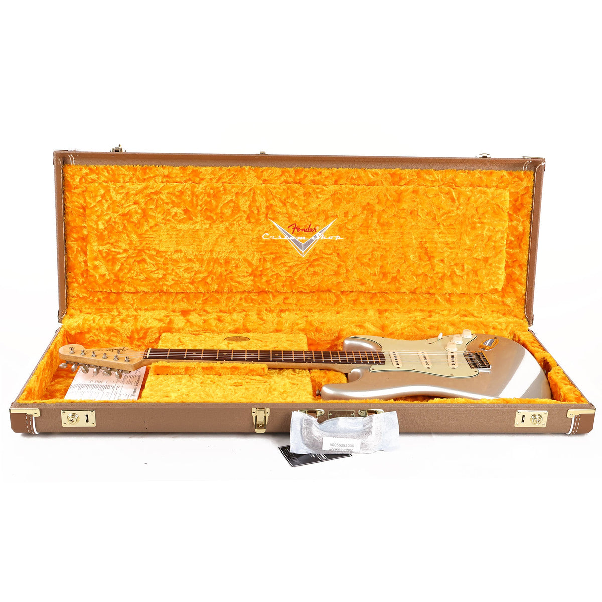 Fender Custom Shop NoNeck 1960 Stratocaster Music Zoo Exclusive Journeyman Relic Inca Silver — 9