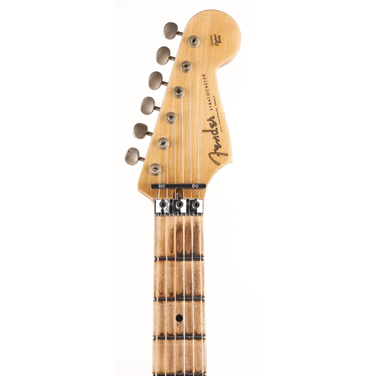 Fender Custom Shop ZF Stratocaster Heavy Relic Black Music Zoo Exclusive — 4
