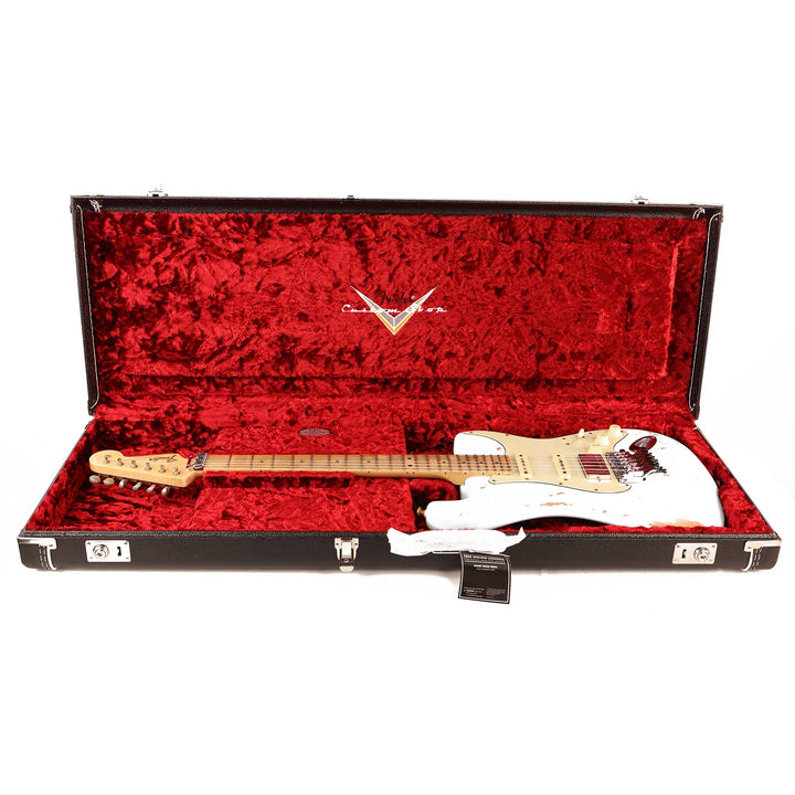 Fender Custom Shop ZF Stratocaster Heavy Relic Sonic Blue Music Zoo Exclusive