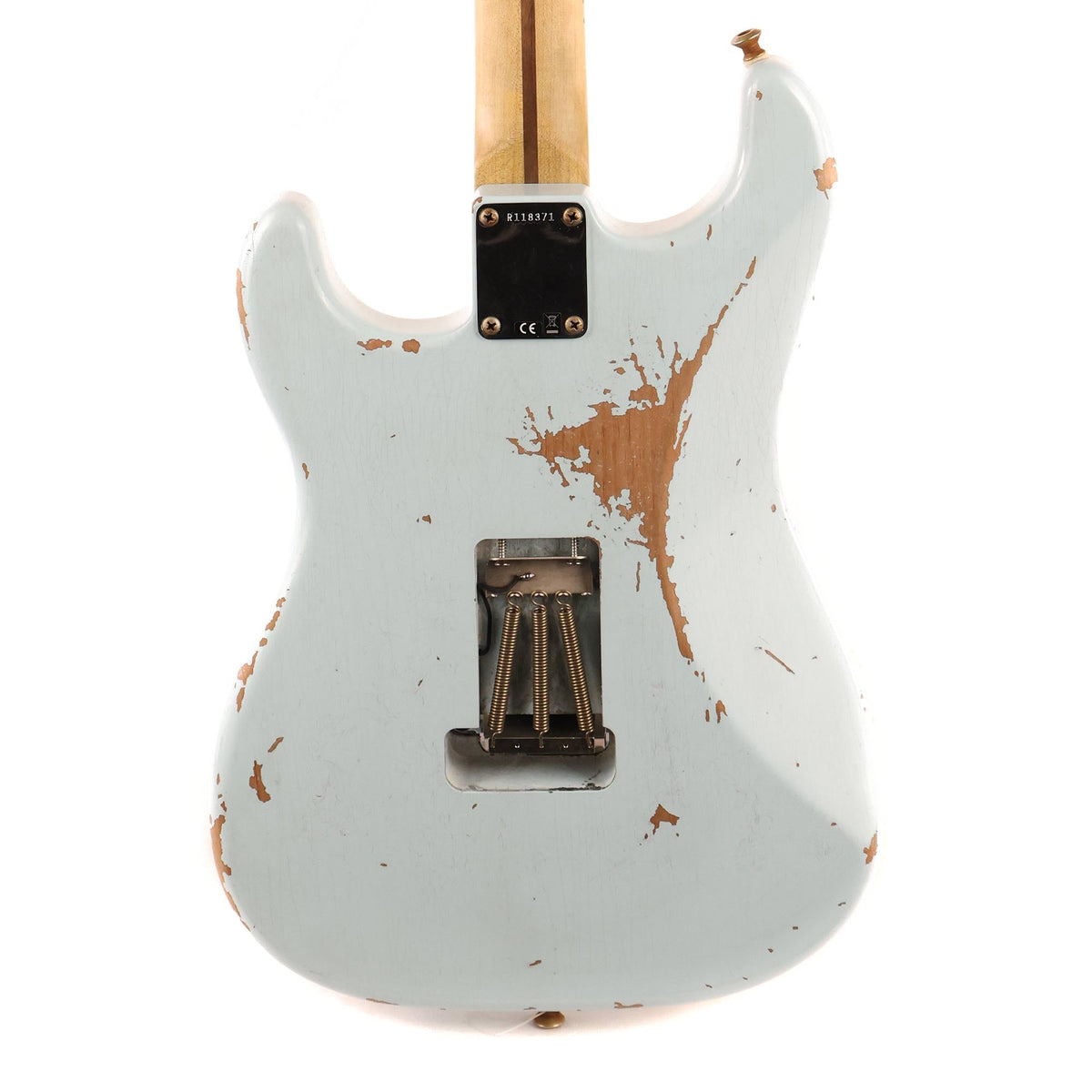Fender Custom Shop ZF Stratocaster Heavy Relic Sonic Blue Music Zoo Exclusive — 6
