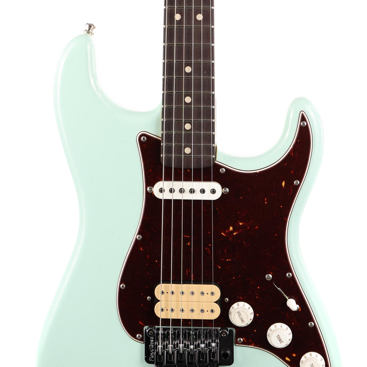 Fender Custom Shop ZF Stratocaster NOS Faded Surf Green — 6