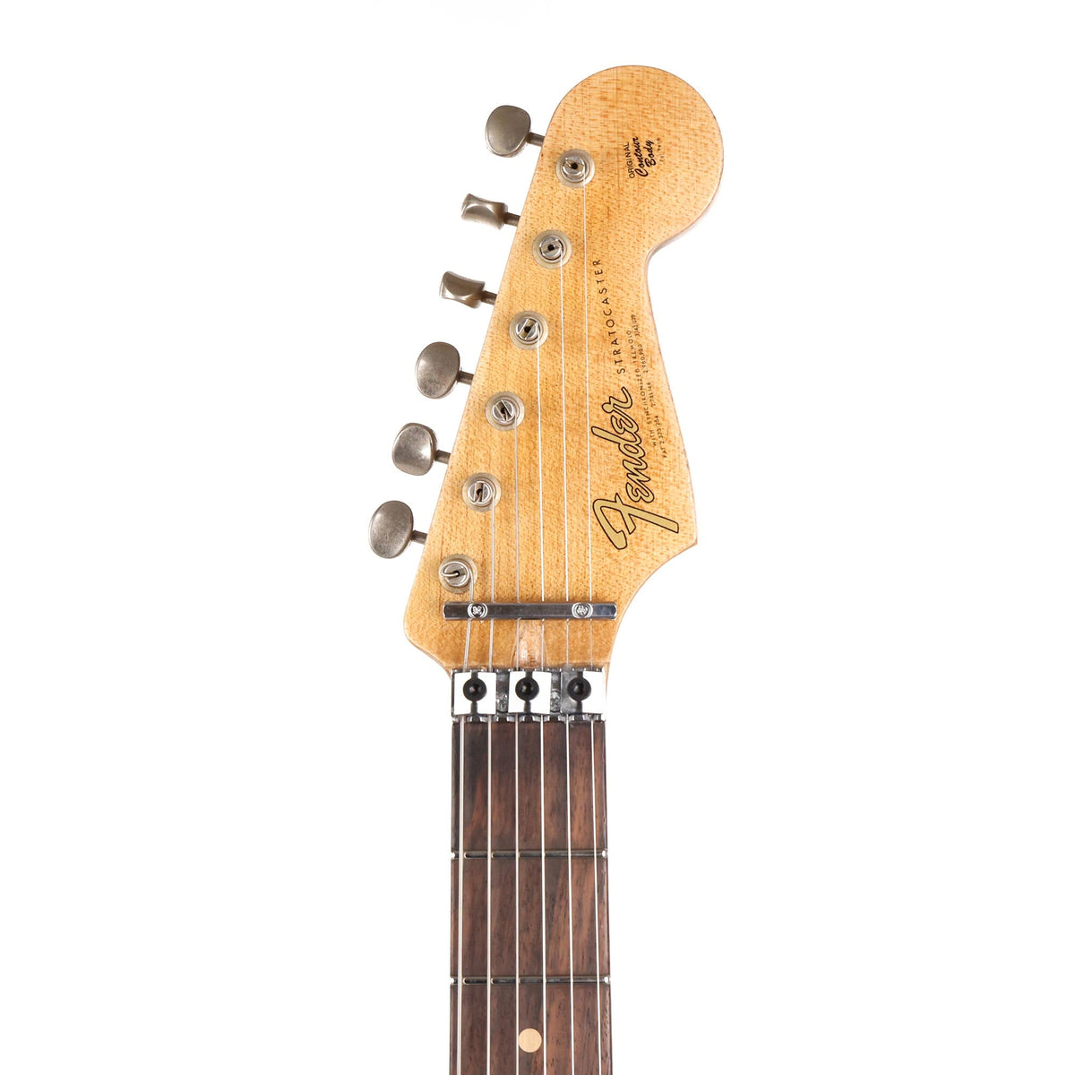 Fender Custom Shop ZF Stratocaster Heavy Relic Black Music Zoo Exclusive — 4