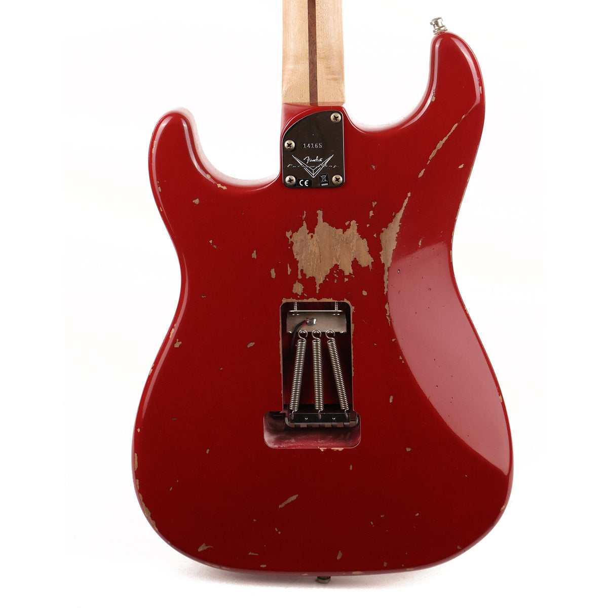 Fender Custom Shop ZF Stratocaster Heavy Relic Dakota Red Music Zoo Exclusive Used — 6
