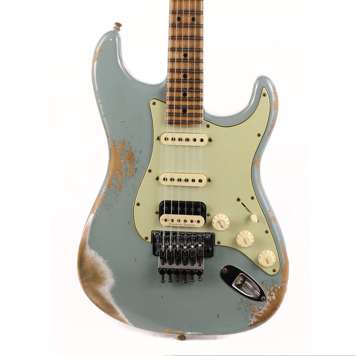 Fender Custom Shop ZF Stratocaster Heavy Relic Sonic Gray Music Zoo Exclusive — 1