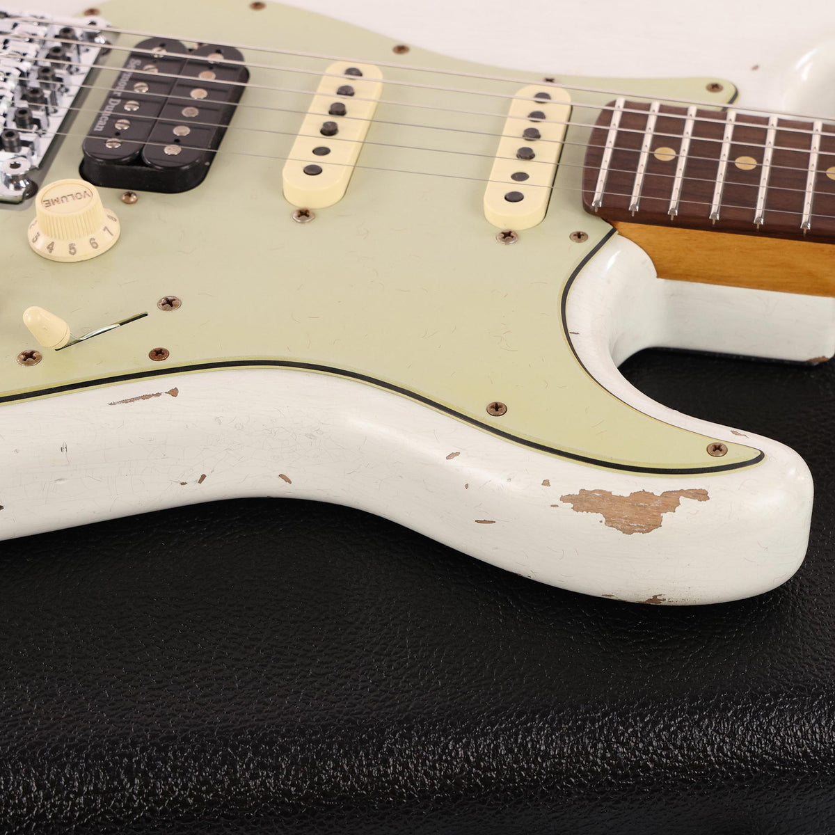 Fender Custom Shop ZF Stratocaster Heavy Relic Faded Olympic White 2021 — 10