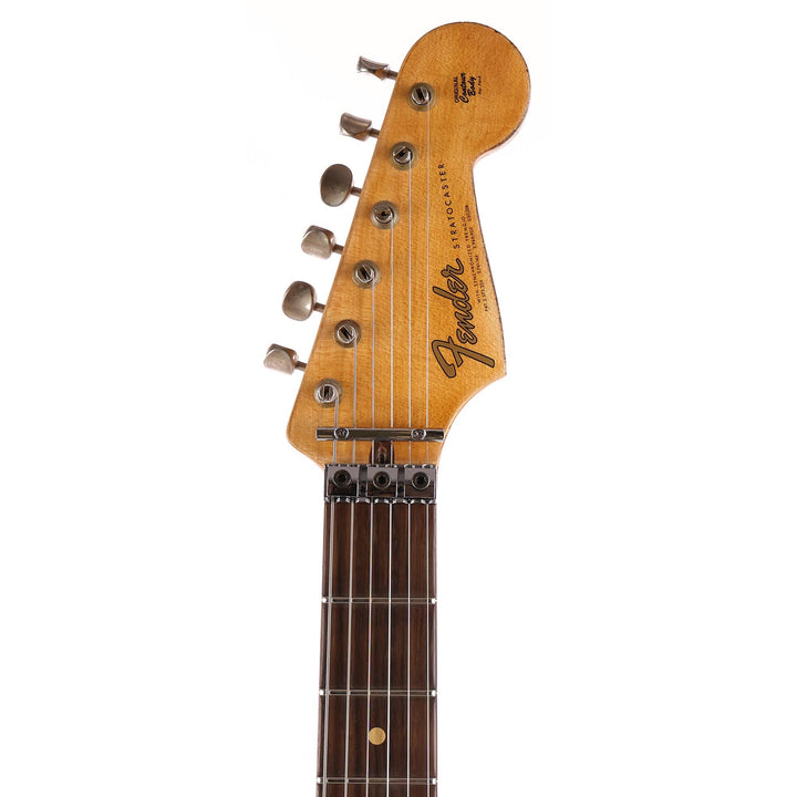 Fender Custom Shop ZF Stratocaster Heavy Relic Faded Olympic White 2021