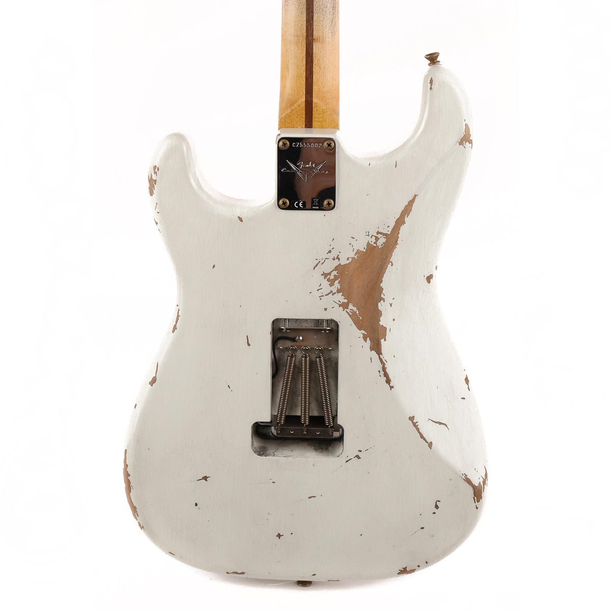 Fender Custom Shop ZF Stratocaster Heavy Relic Faded Olympic White 2021 — 6