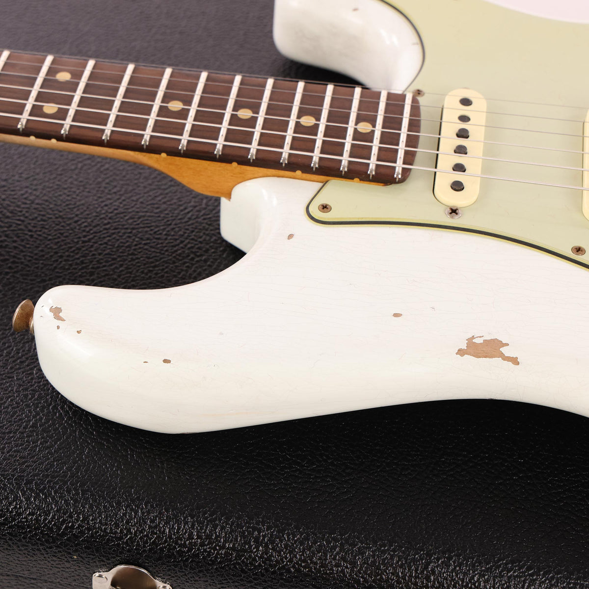 Fender Custom Shop ZF Stratocaster Heavy Relic Faded Olympic White 2021 — 7