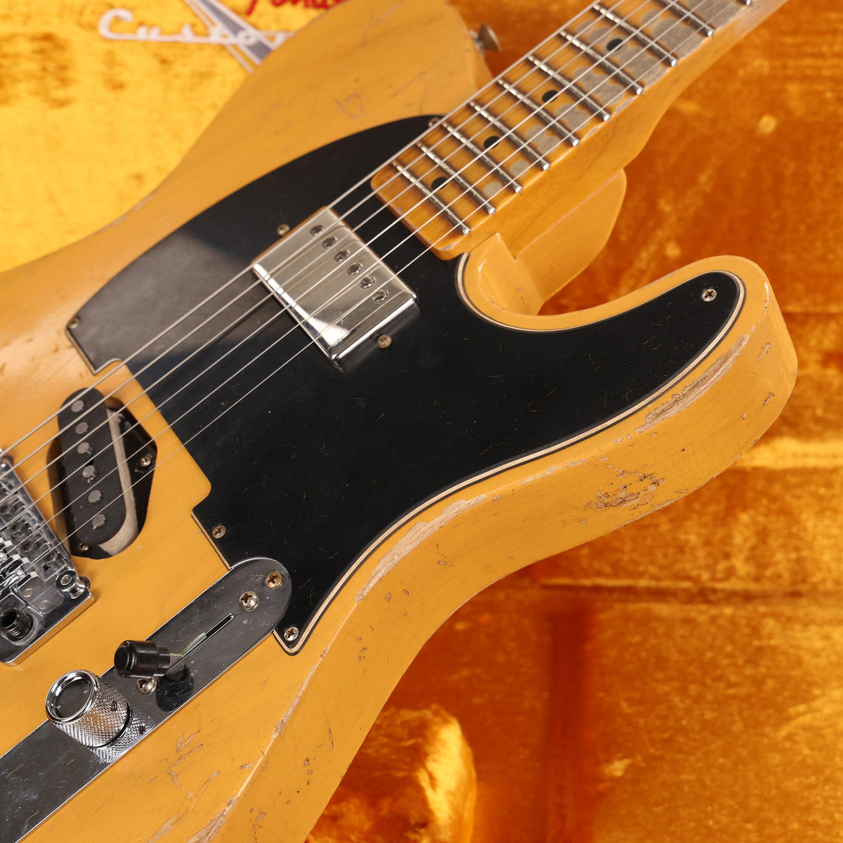 Fender Custom Shop ZF Telecaster Butterscotch Blonde Heavy Relic Music Zoo Exclusive — 9