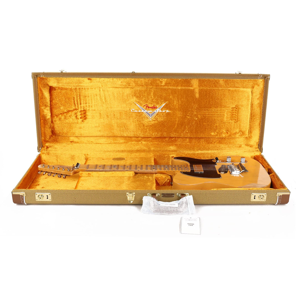 Fender Custom Shop ZF Telecaster Butterscotch Blonde Heavy Relic Music Zoo Exclusive — 12