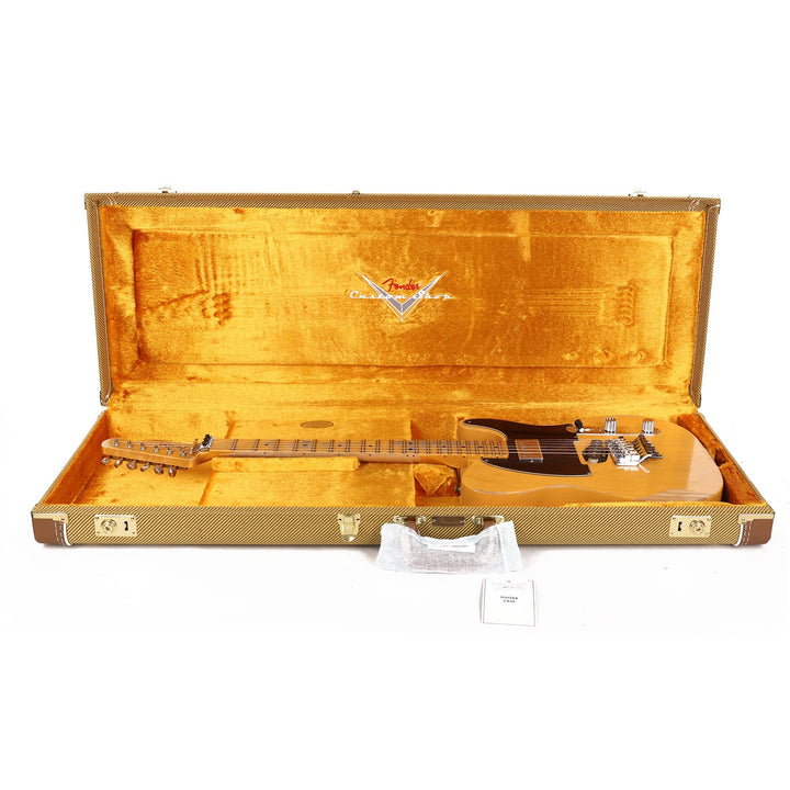 Fender Custom Shop ZF Telecaster Butterscotch Blonde Heavy Relic Music Zoo Exclusive