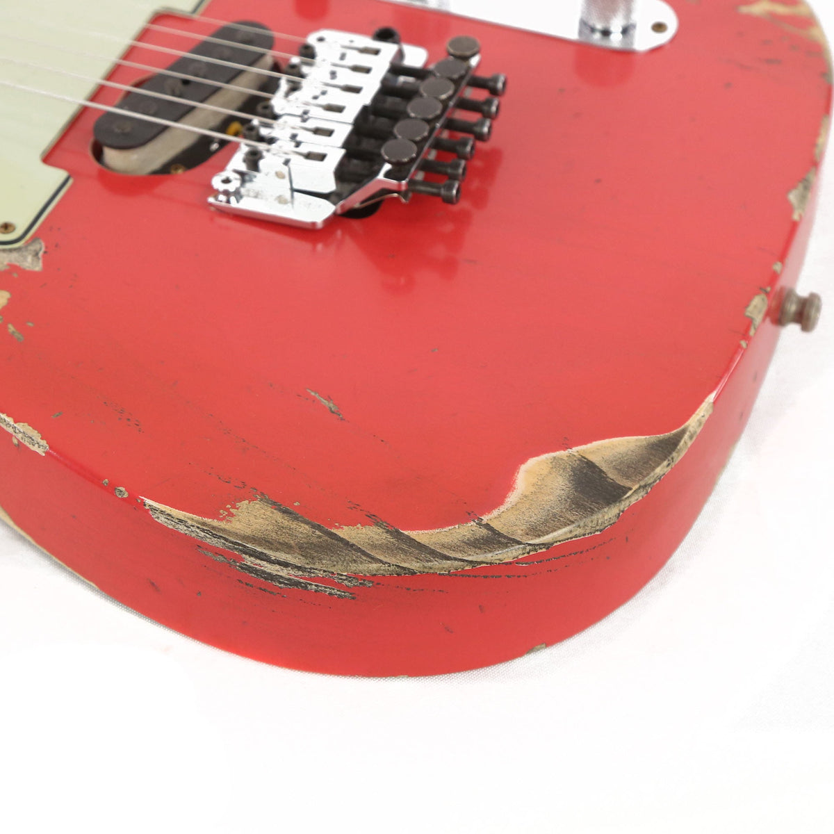 Fender Custom Shop ZF Telecaster Fiesta Red Heavy Relic Music Zoo Exclusive 2020 — 10