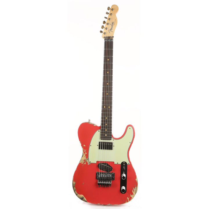 Fender Custom Shop ZF Telecaster Fiesta Red Heavy Relic Music Zoo Exclusive 2020