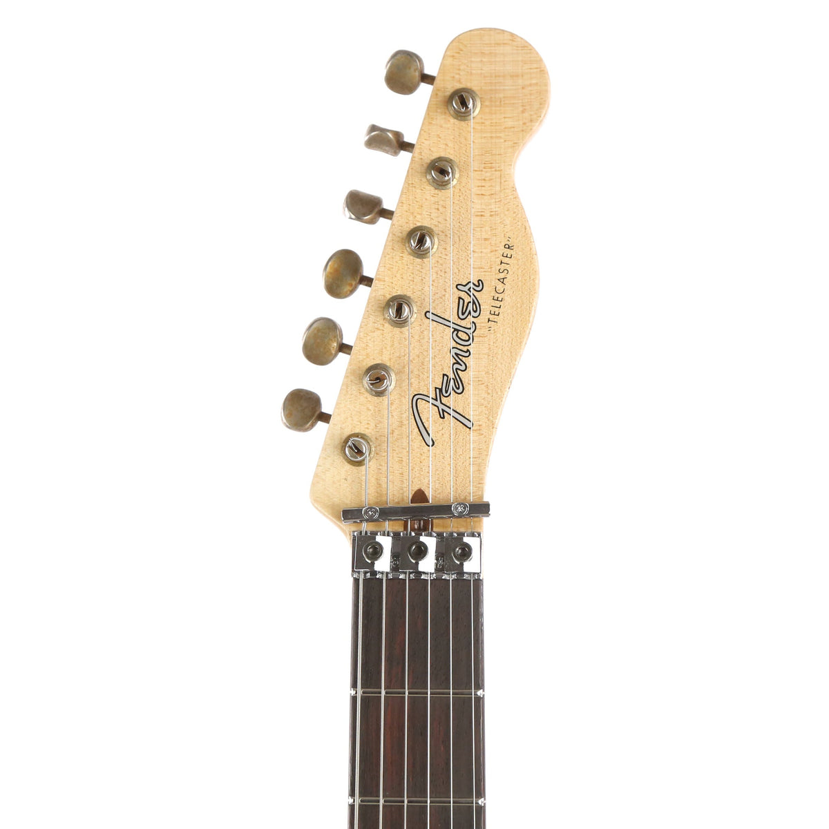 Fender Custom Shop ZF Telecaster Fiesta Red Heavy Relic Music Zoo Exclusive 2020 — 4