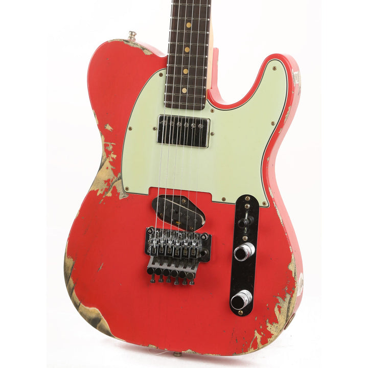Fender Custom Shop ZF Telecaster Fiesta Red Heavy Relic Music Zoo Exclusive 2020