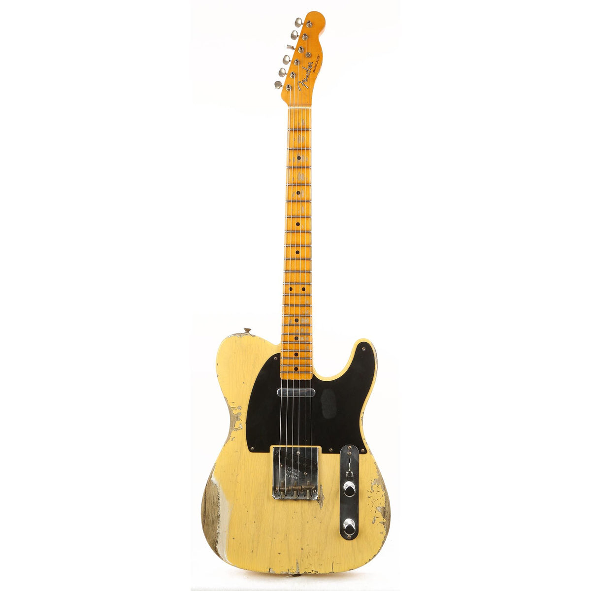 Fender Custom Shop 70th Anniversary Broadcaster Heavy Relic Aged Nocaster Blonde — 2