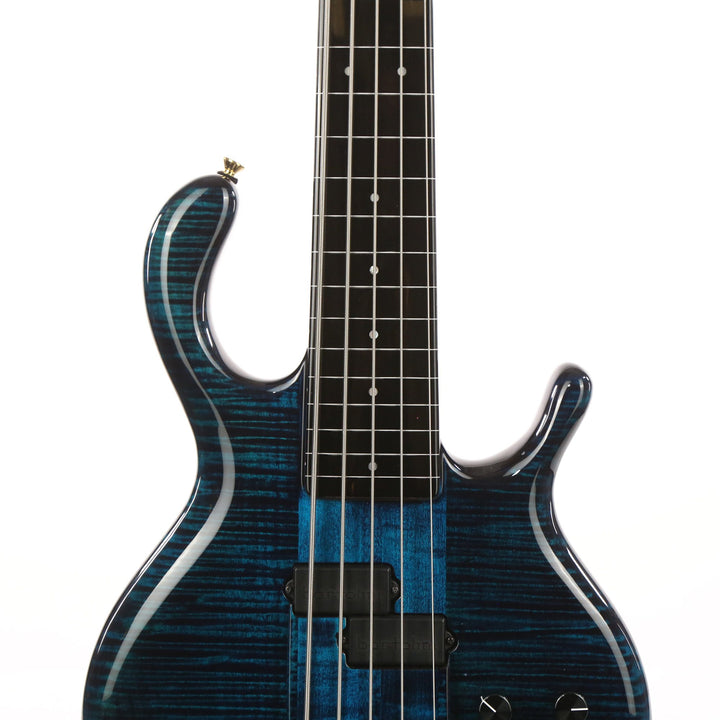 Pedulla Mark Egan 5-String Bass Transparent Blue