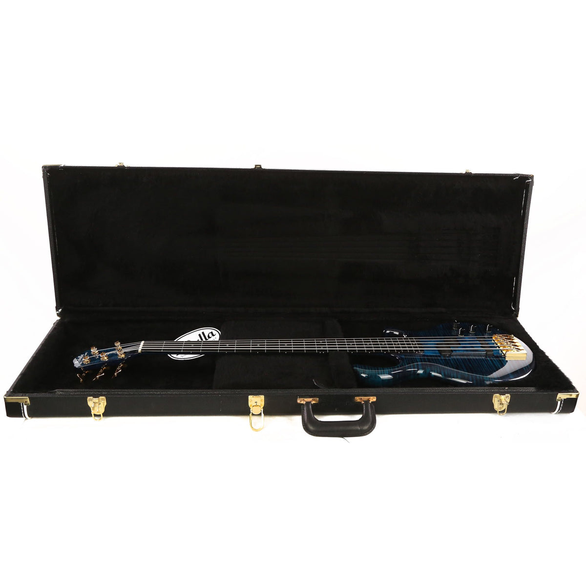 Pedulla Mark Egan 5-String Bass Transparent Blue — 8
