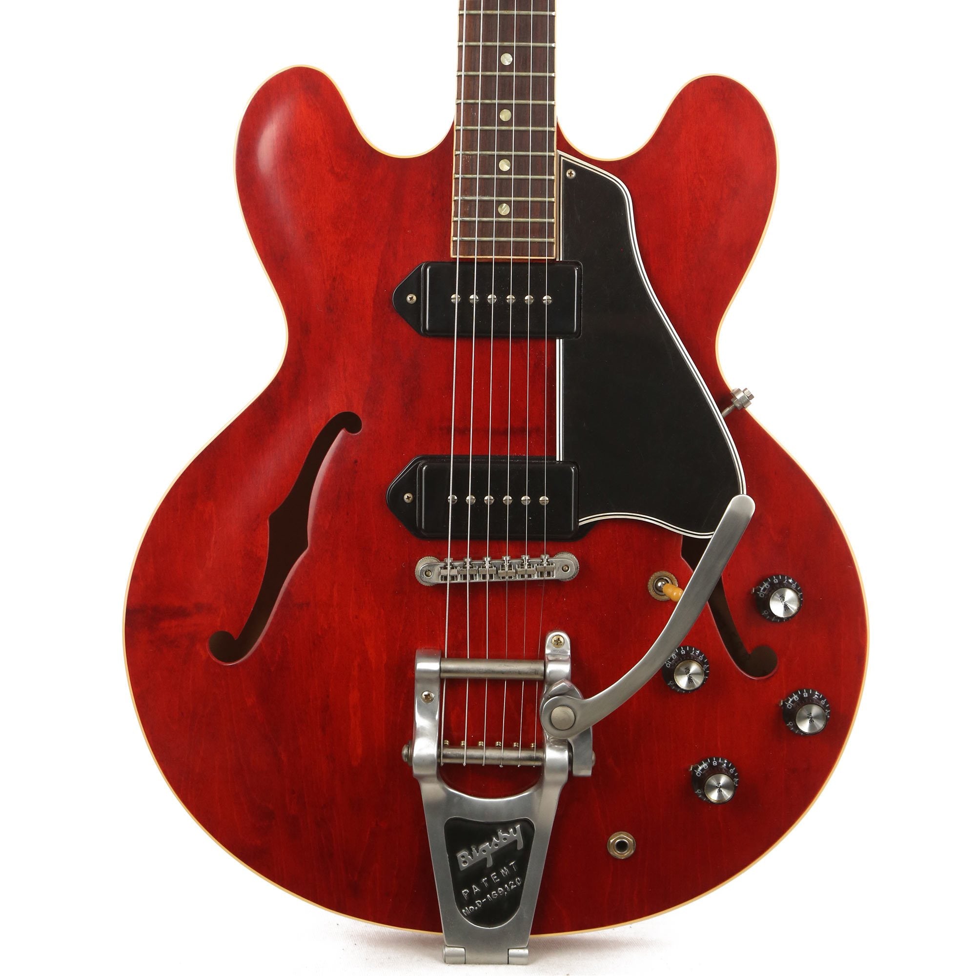 Gibson ES-330 with Bigsby Cherry | The Music Zoo