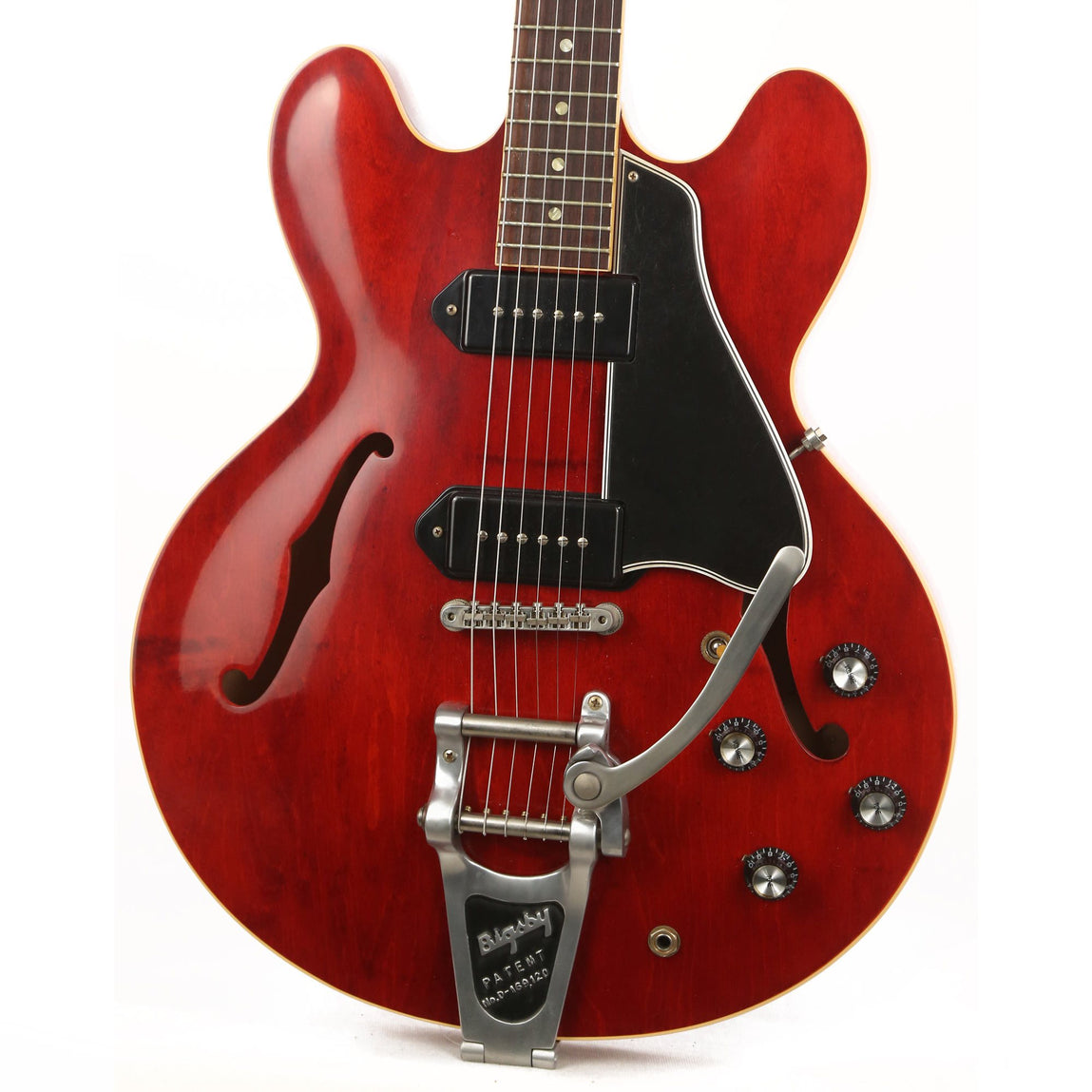 Gibson ES-330 with Bigsby Cherry | The Music Zoo