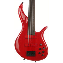 F Bass BNF Fretless Transparent Red 4-String
