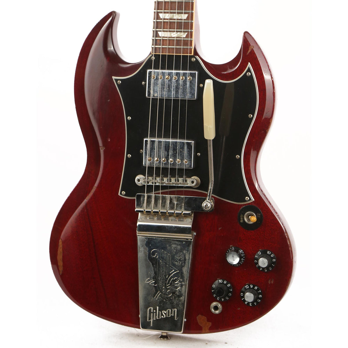 Gibson Custom Shop Robby Krieger 1967 SG Aged and Signed — 6