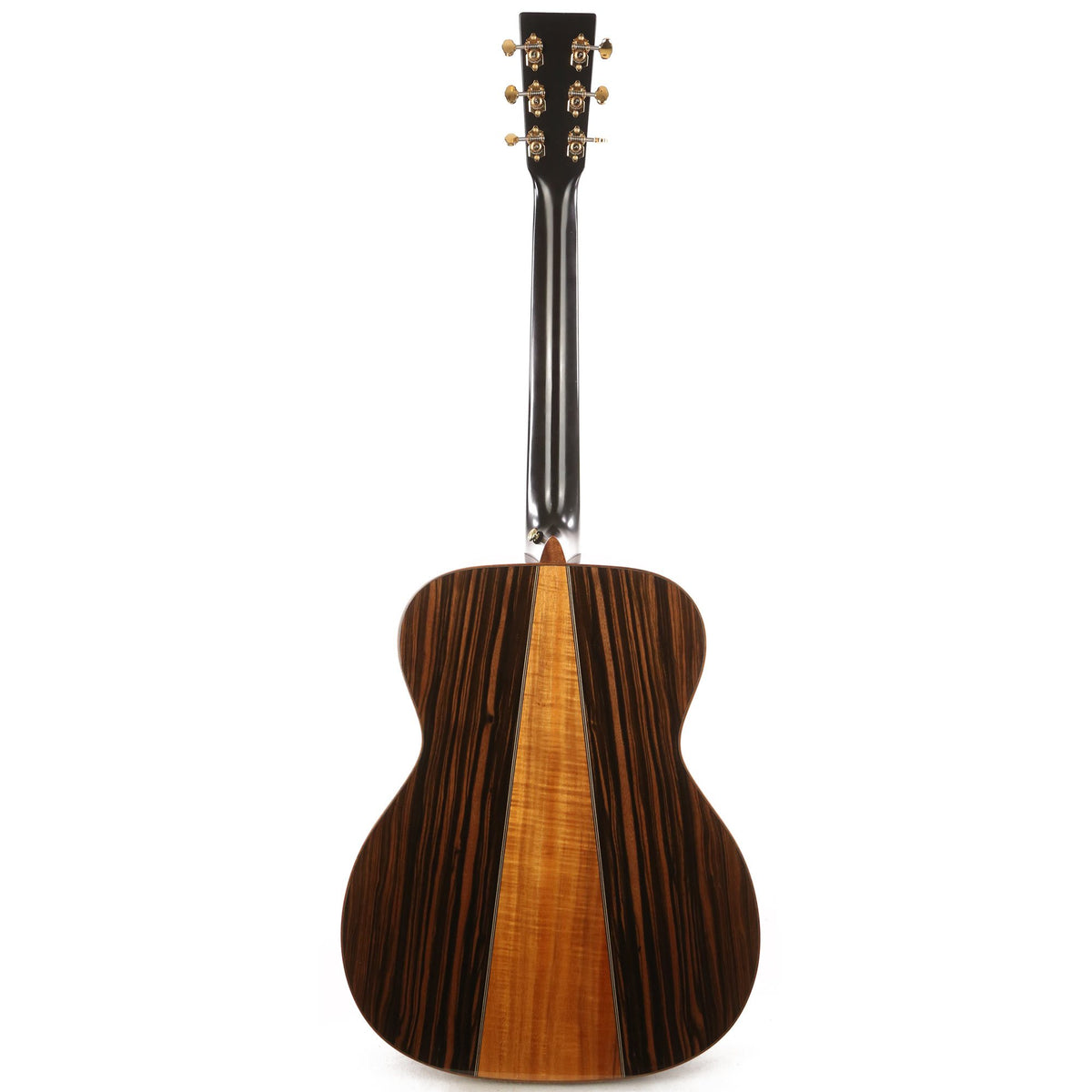 Martin Custom Shop M-36 Acoustic Asian Ebony and Flamed Koa 2019 — 3