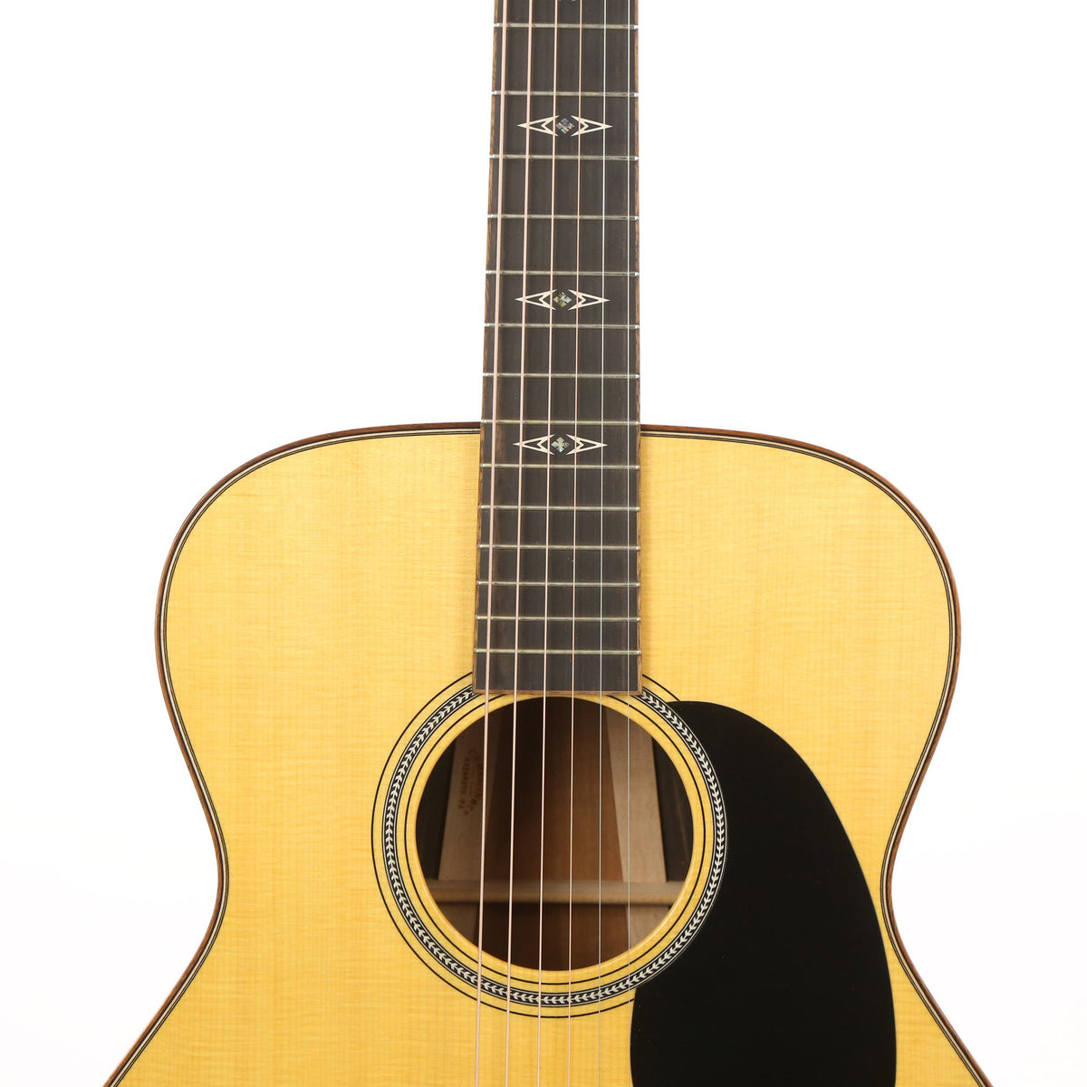 Martin Custom Shop M-36 Acoustic Asian Ebony and Flamed Koa 2019 — 7