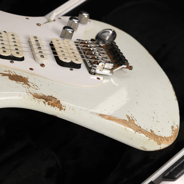 Charvel Custom Shop So-Cal 24-Fret HSH Olympic White Masterbuilt Pat Campolattano