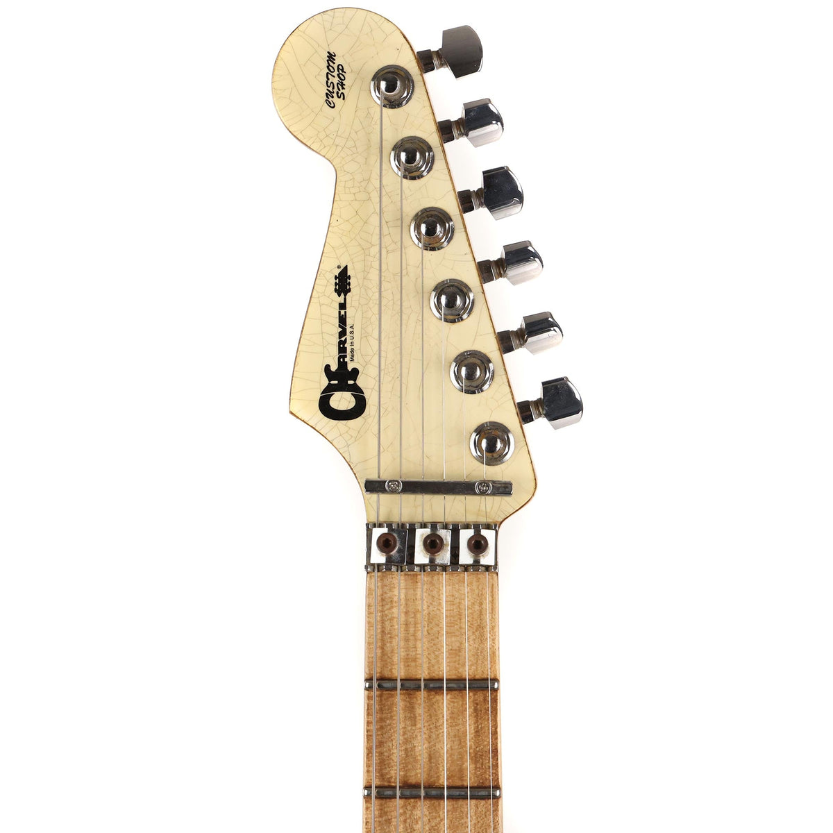 Charvel Custom Shop So-Cal 24-Fret HSH Vanilla Shake Masterbuilt Pat Campolattano — 4
