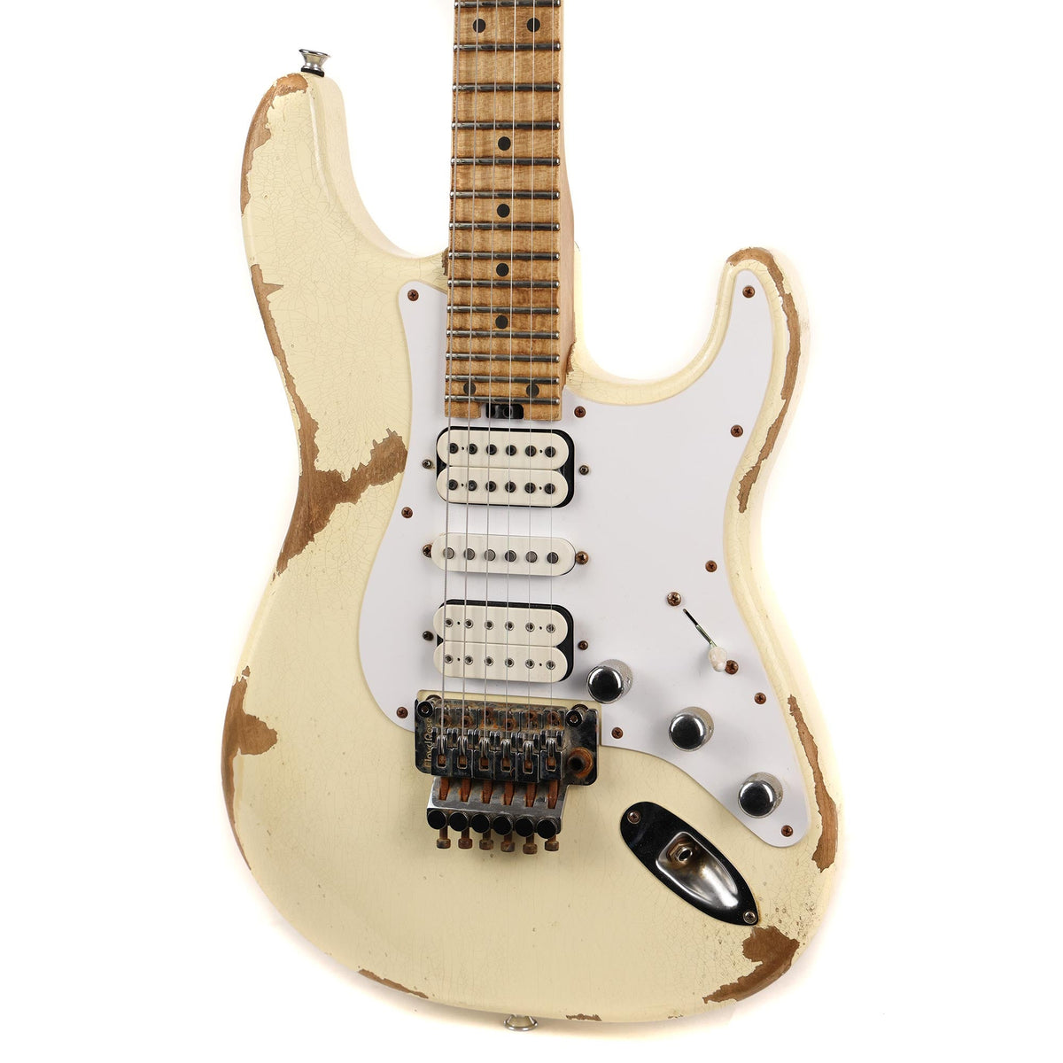 Charvel Custom Shop So-Cal 24-Fret HSH Vanilla Shake Masterbuilt Pat Campolattano — 6