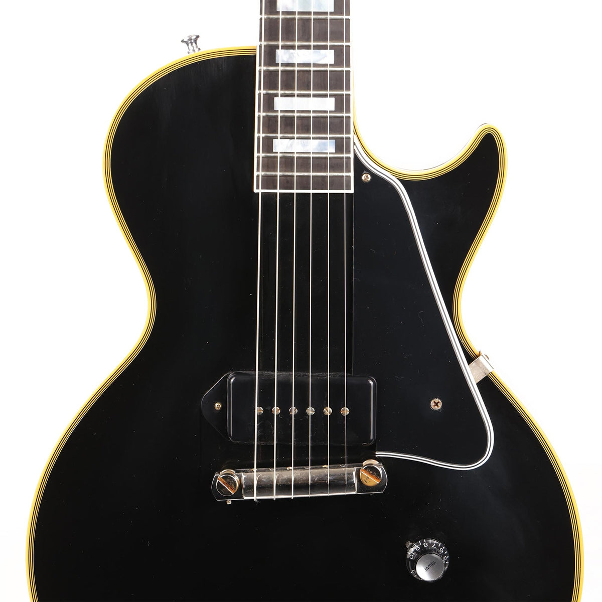 Gibson Custom Shop 1954 Les Paul Custom Senior VOS Ebony Made 2 Measure — 6