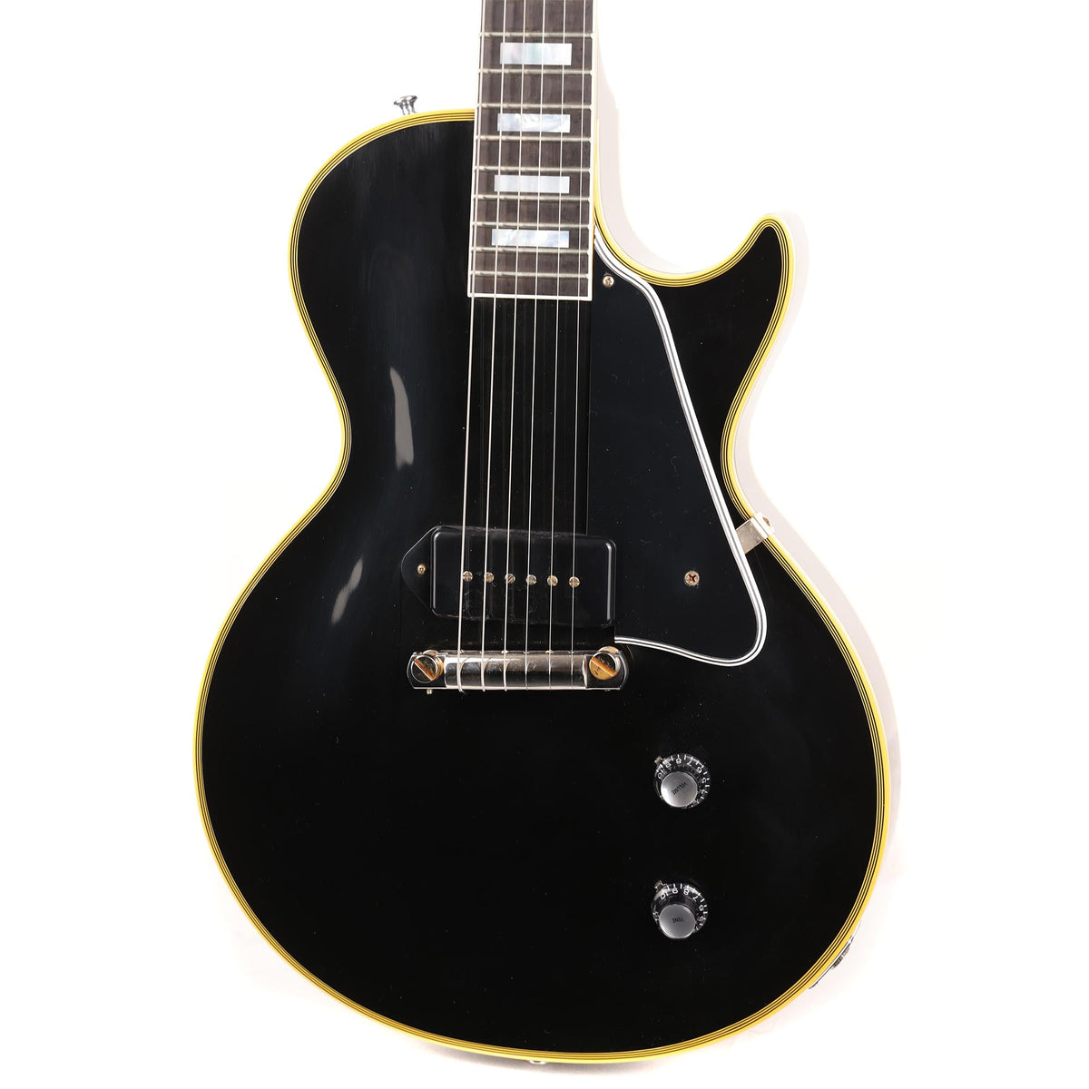 Gibson Custom Shop 1954 Les Paul Custom Senior VOS Ebony Made 2 Measure — 7