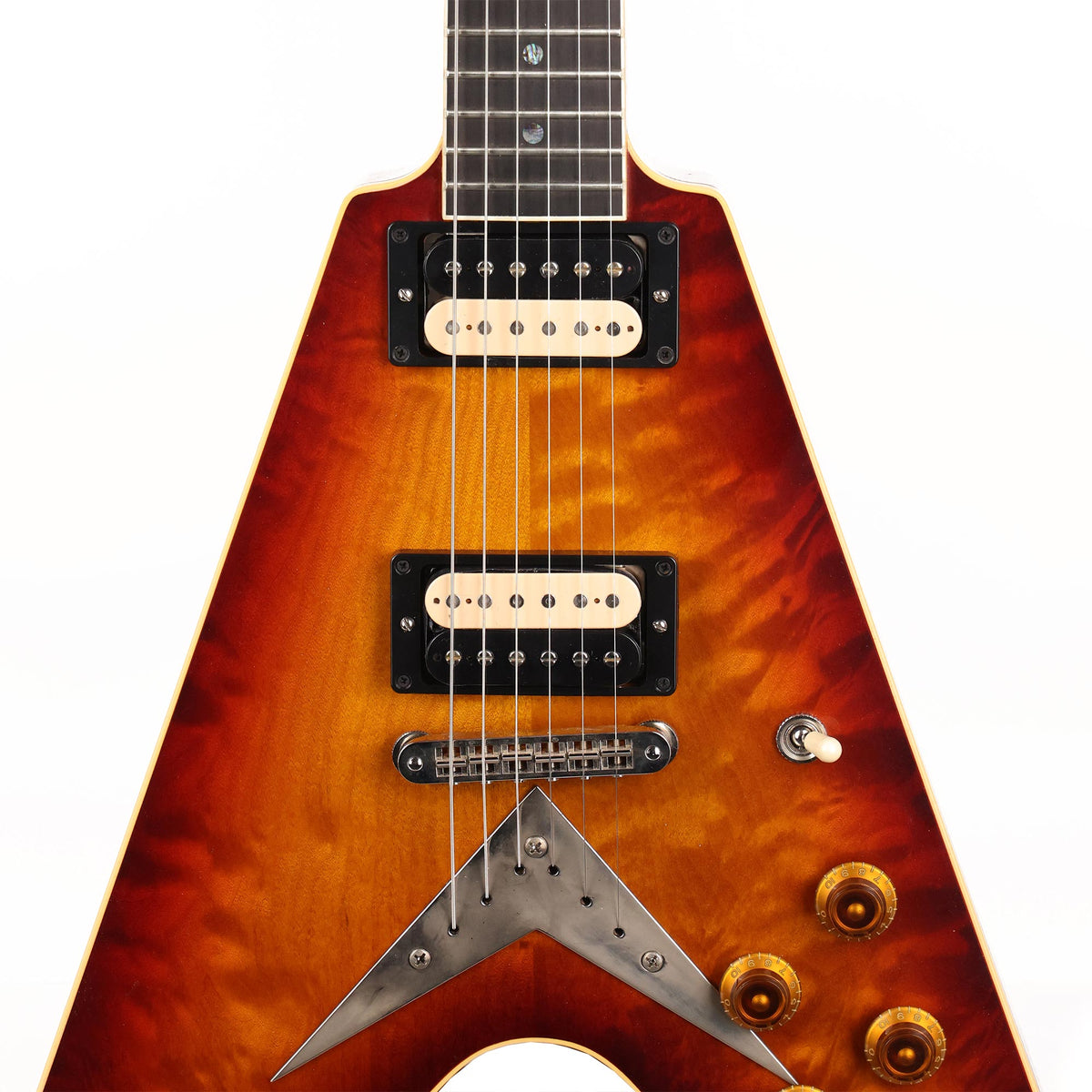 Gibson Custom Shop Flying V Custom Factory Burst Made 2 Measure — 6