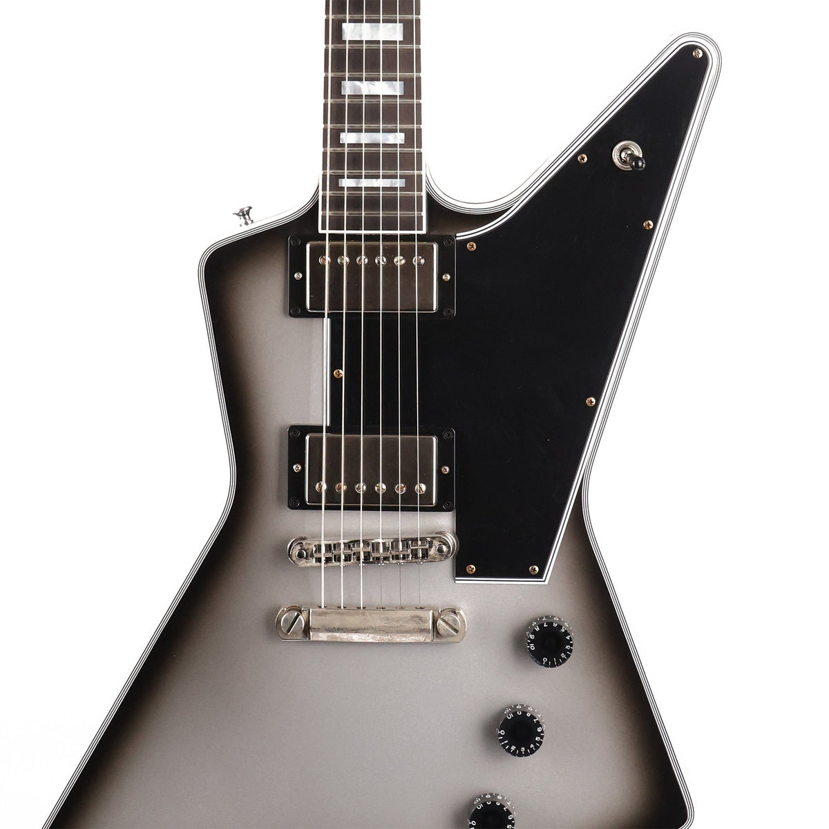 Gibson Custom Shop Explorer Custom Silverburst VOS Made 2 Measure — 6